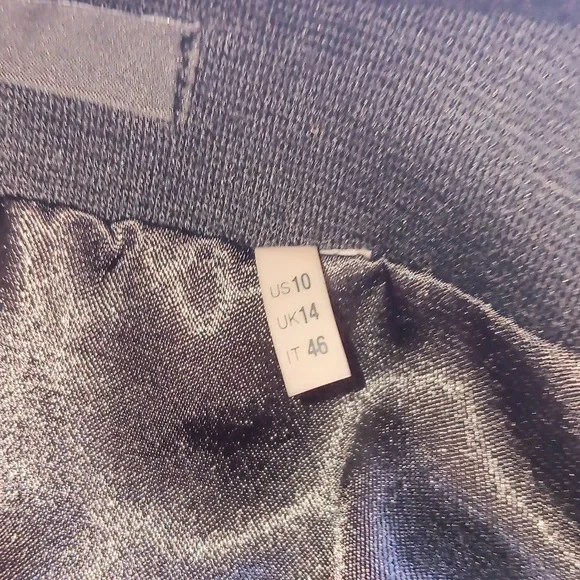 Tahari Snap-Front Ribbon-Trim Blazer ■ Size 10 - Picture 11 of 15